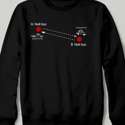 Sweatshirt Between Points A and B