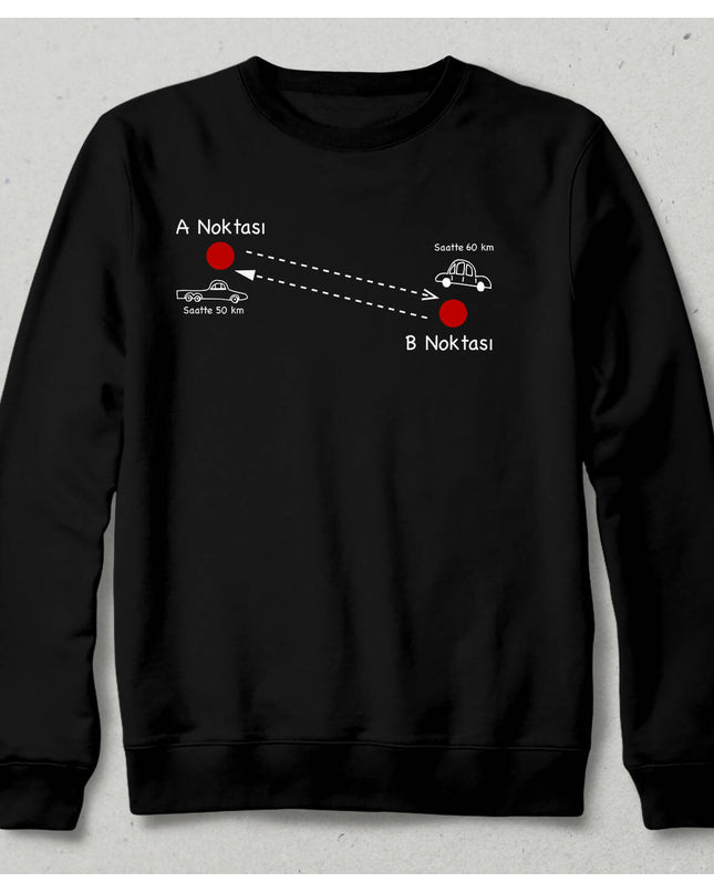 Sweatshirt Between Points A and B