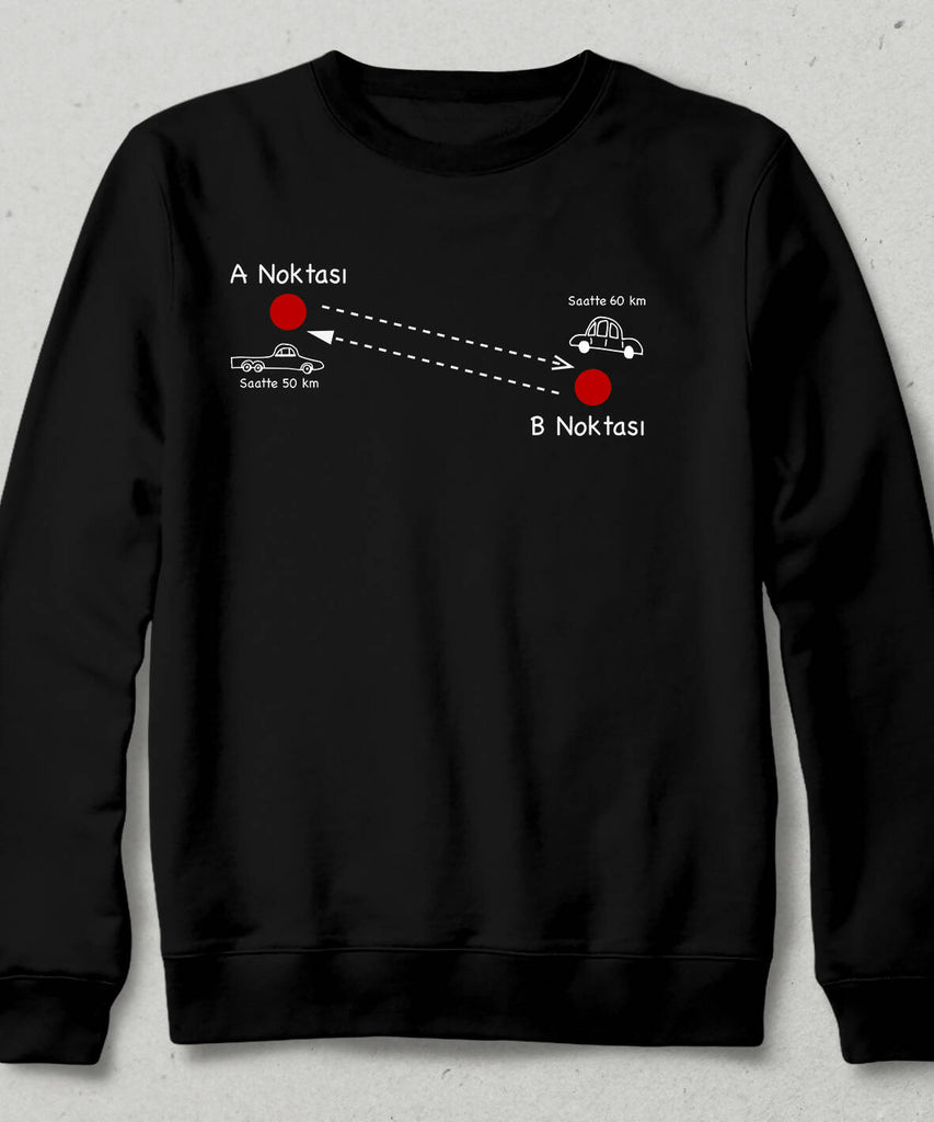 A ve B Noktaları Arası Sweatshirt