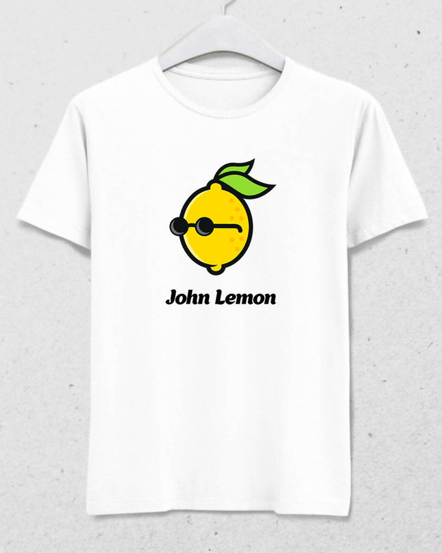 John Lemon Erkek Tişört - basmatik.com