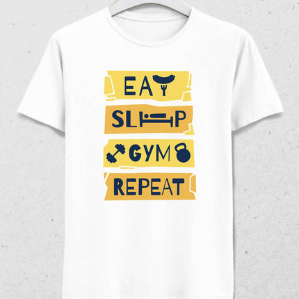 GYM Routine Erkek Tişört - basmatik.com