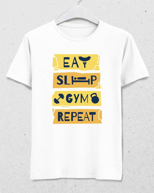 GYM Routine Erkek Tişört - basmatik.com