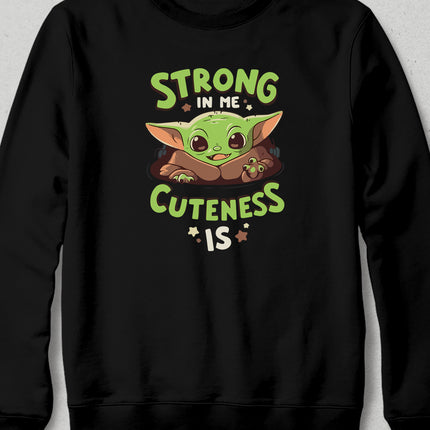 yoda strong sweatshirt - basmatik.com