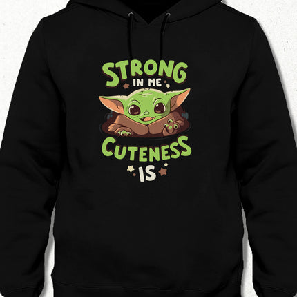 Yoda strong kapşonlu - basmatik.com