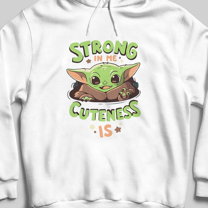 Yoda strong kapşonlu - basmatik.com