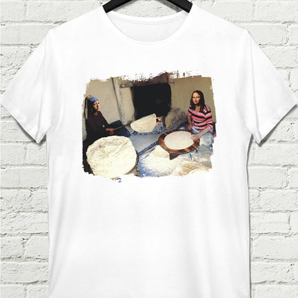 Yufka Beyaz Tshirt - basmatik.com