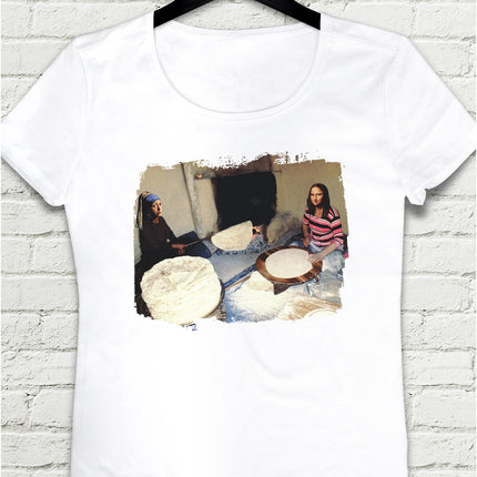 Yufka Beyaz Tshirt - basmatik.com