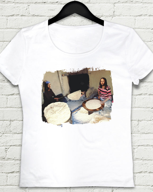 Yufka Beyaz Tshirt - basmatik.com