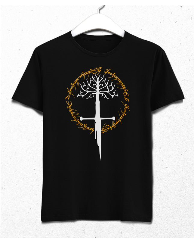 yüzüklerin efendisi akağaç tişört - basmatik.com