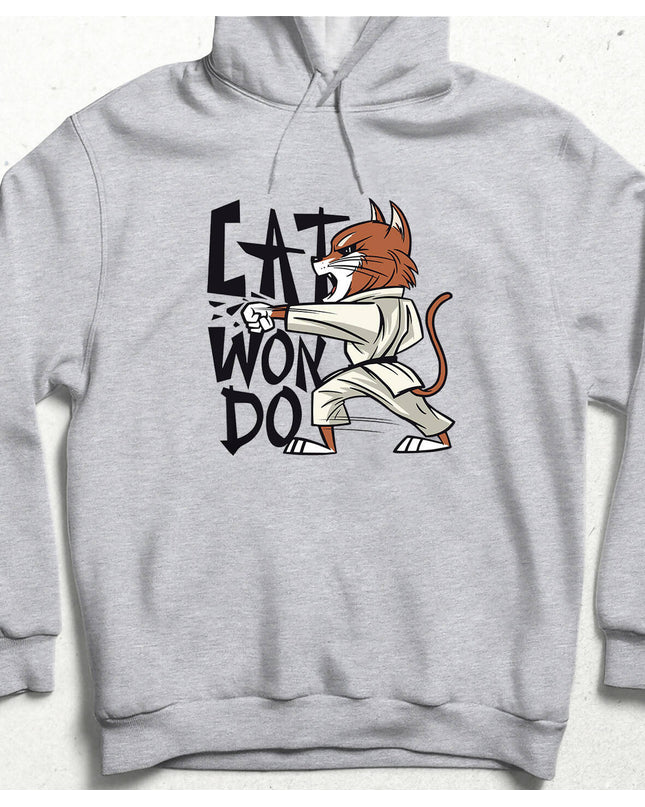 Cat Taekwondo Hooded Sweatshirt