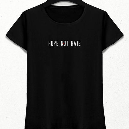Hope Not Hate Kadın Tişört - basmatik.com