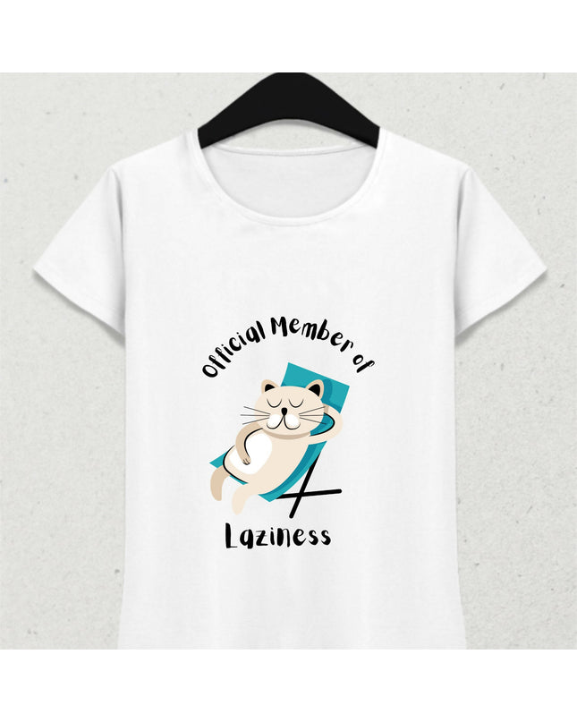Ofiicial Member of Laziness Tişört
