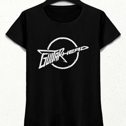 Gitar Kafası Kadın Tişört