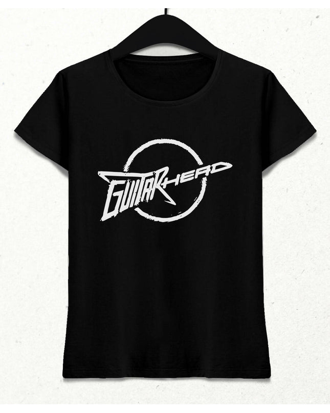 Gitar Kafası Kadın Tişört