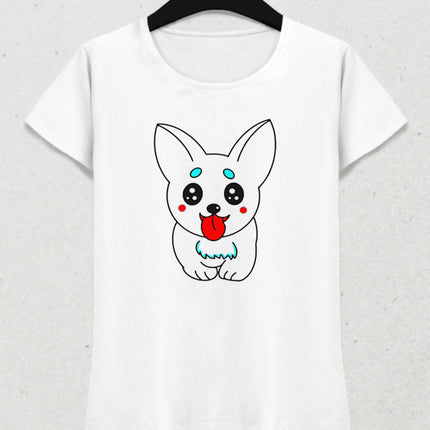 Tiny Dog Kadın Tişört - basmatik.com