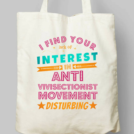 Disturbing Cloth Bag