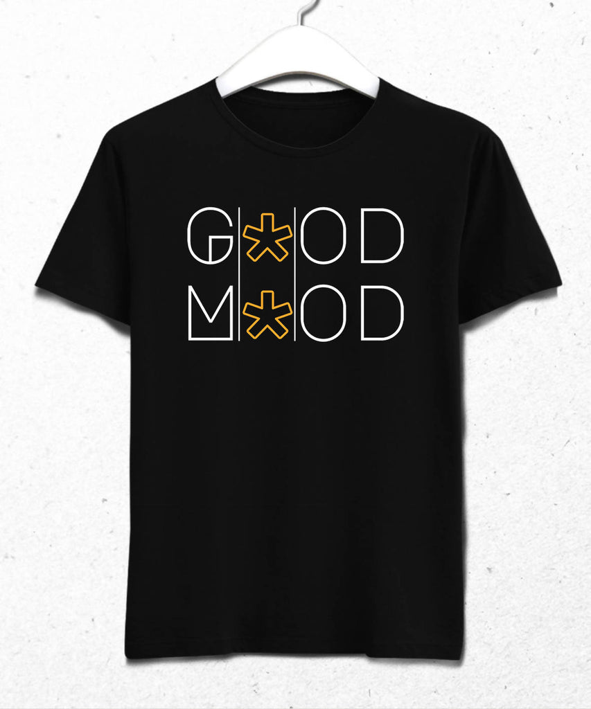 Good Mood Erkek Siyah Tişört