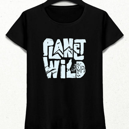 Wild Planet Kadın Tişört - basmatik.com