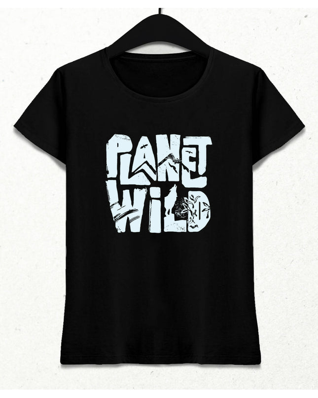 Wild Planet Kadın Tişört - basmatik.com