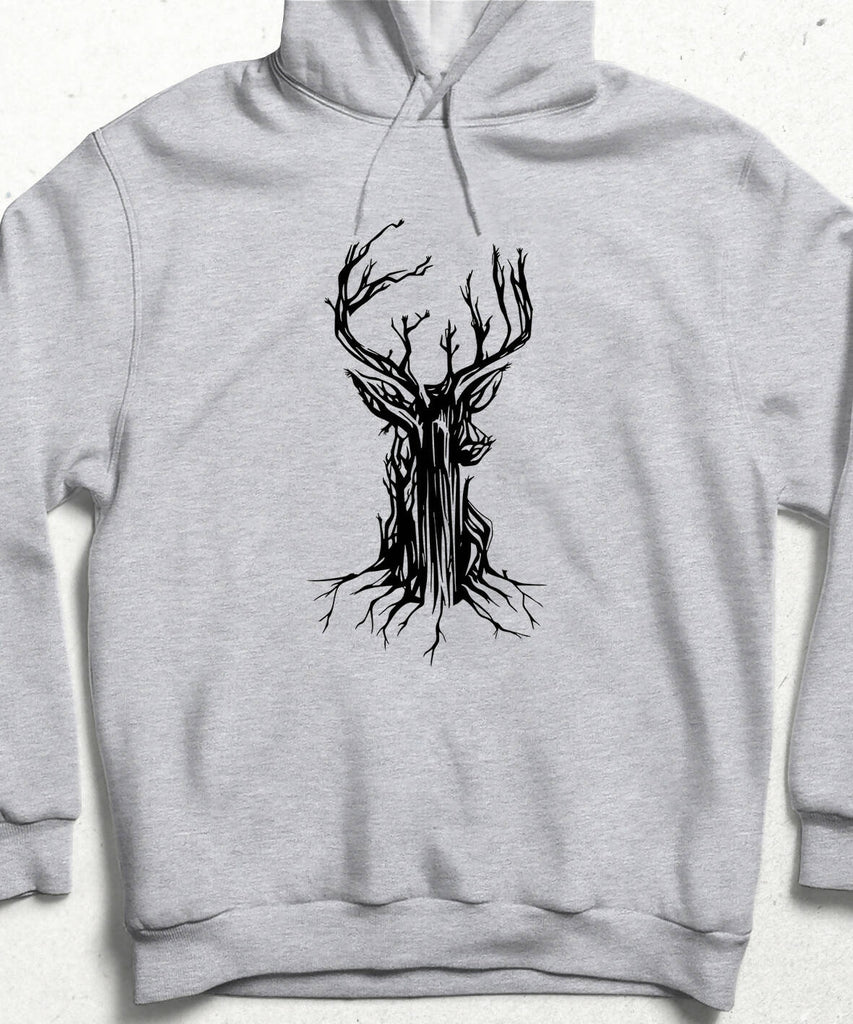 Tree Deer Hooded Sweatshirt